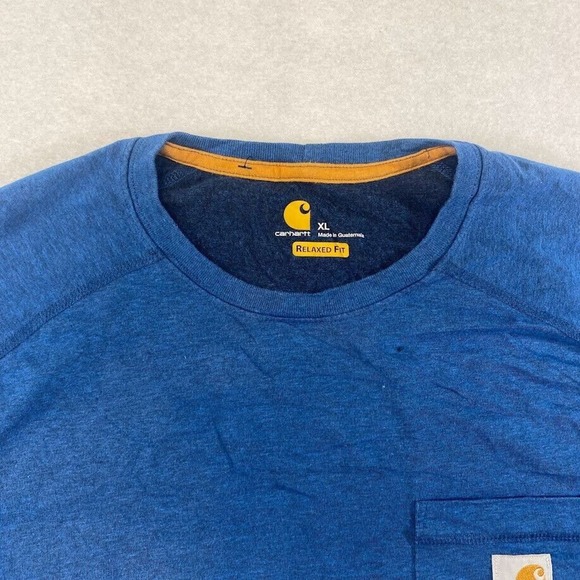 Carhartt Pocket Tee Thrifted Vintage Style Size XL - Picture 7 of 9